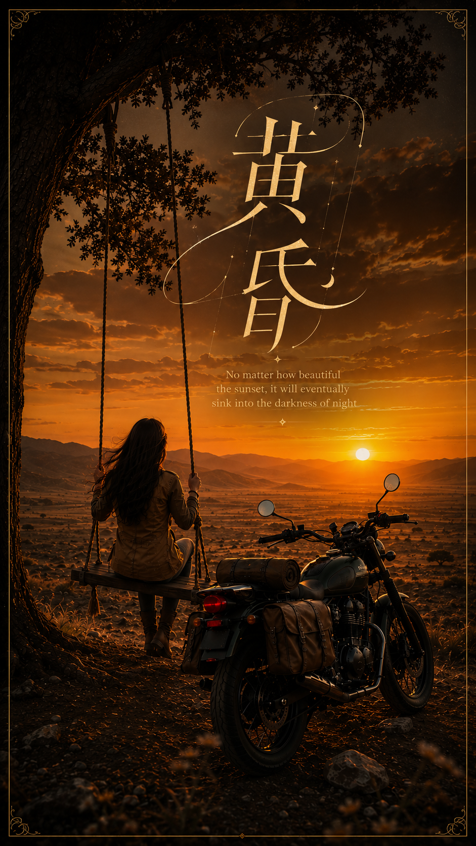 Sunset《黄昏》 - sunset at hayden AI video