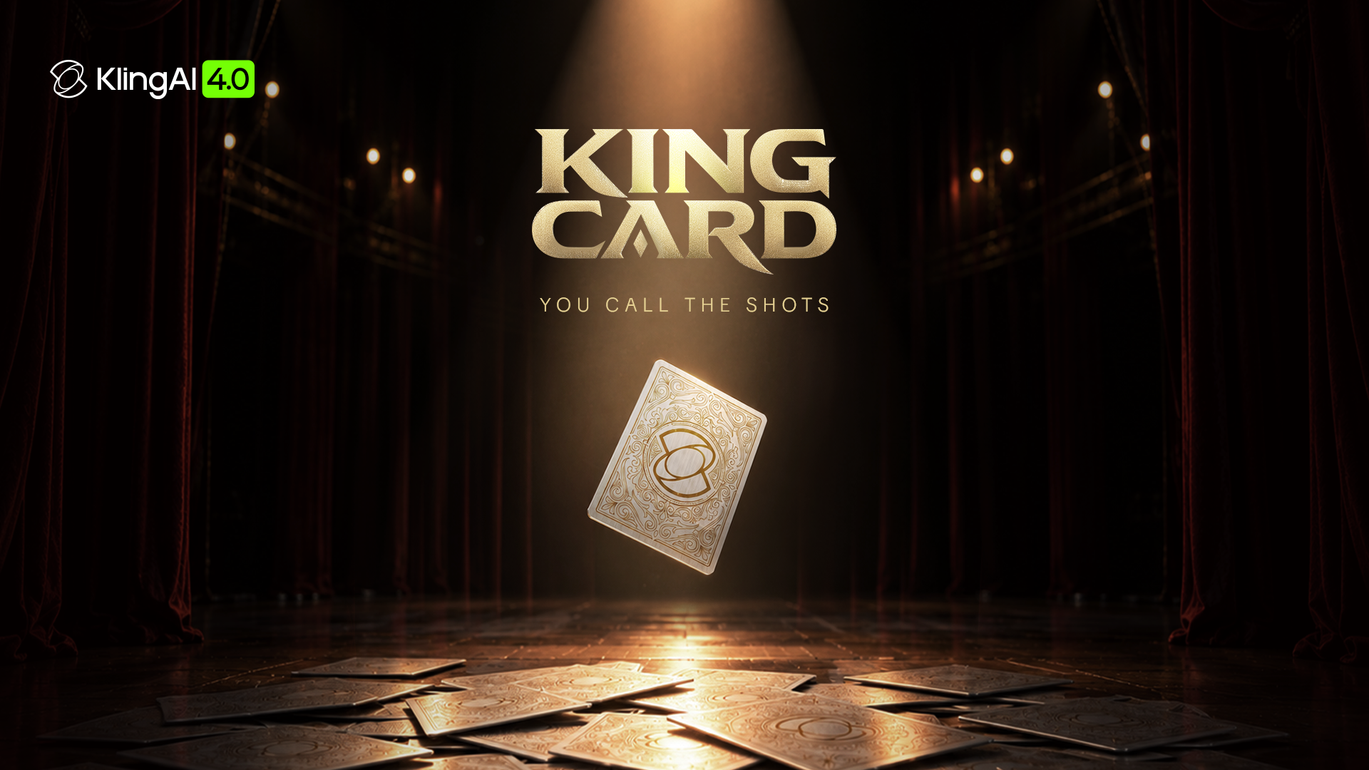 King Card | Made with Kling 4.0 - celebration card maker AI video