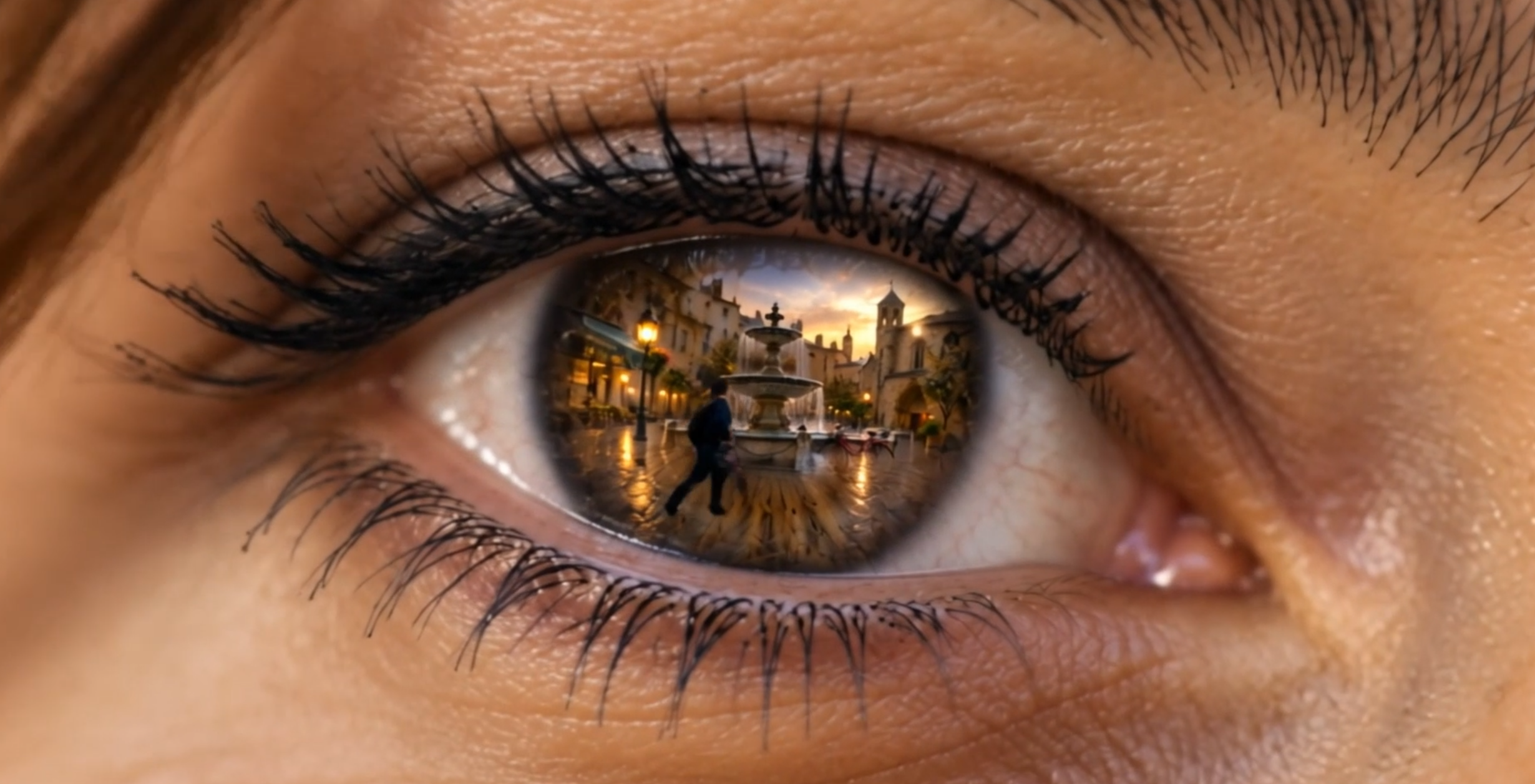 Through your eyes - topaz eyes AI video