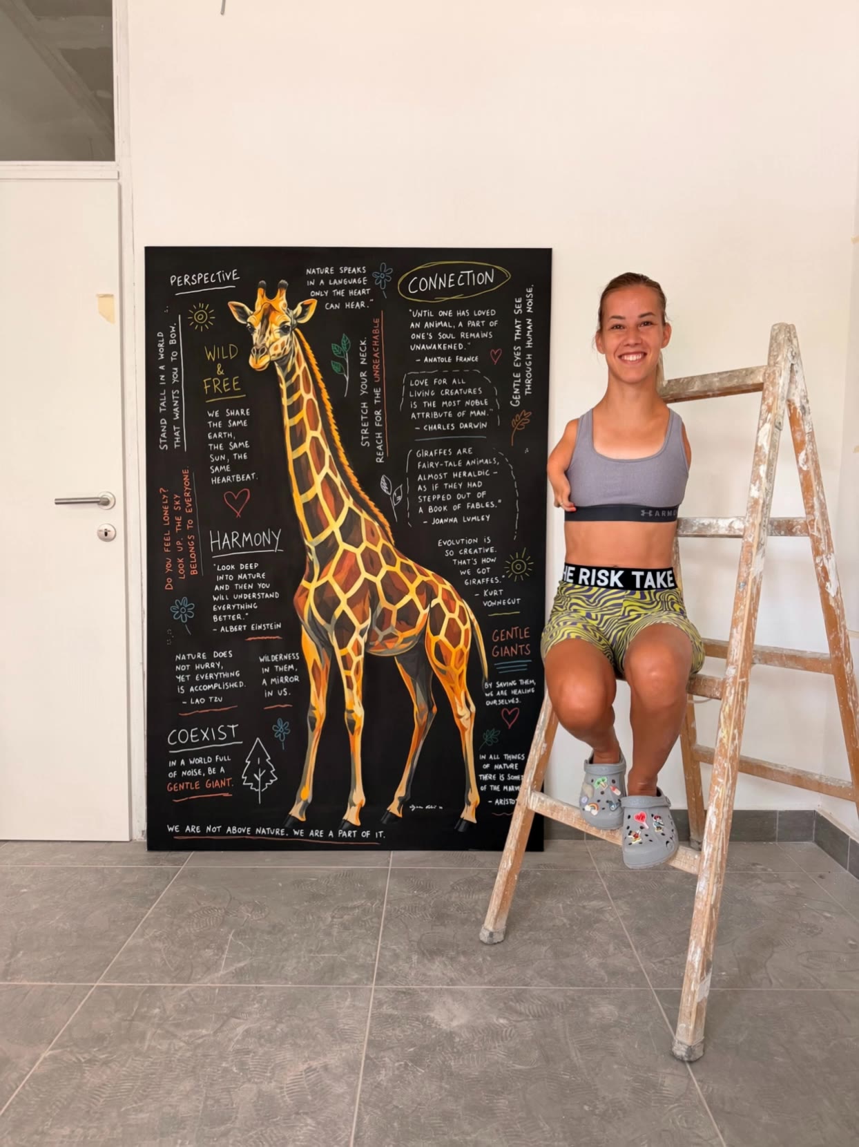 Kling AI work 316339310663953 - colors of a giraffe AI video