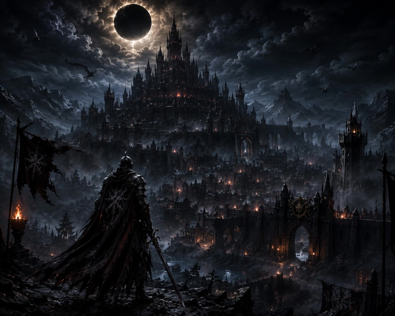 Ai Dark Fantasy Art - dark fantasy style AI video