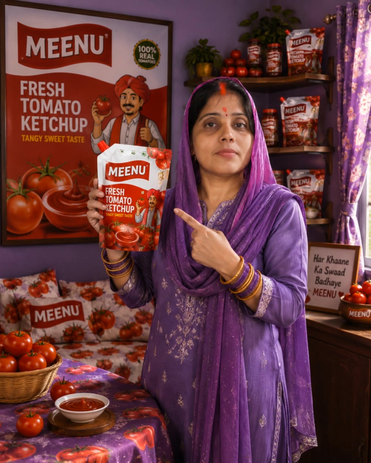 #meenu ketchup#
#virl# - advertising video AI video