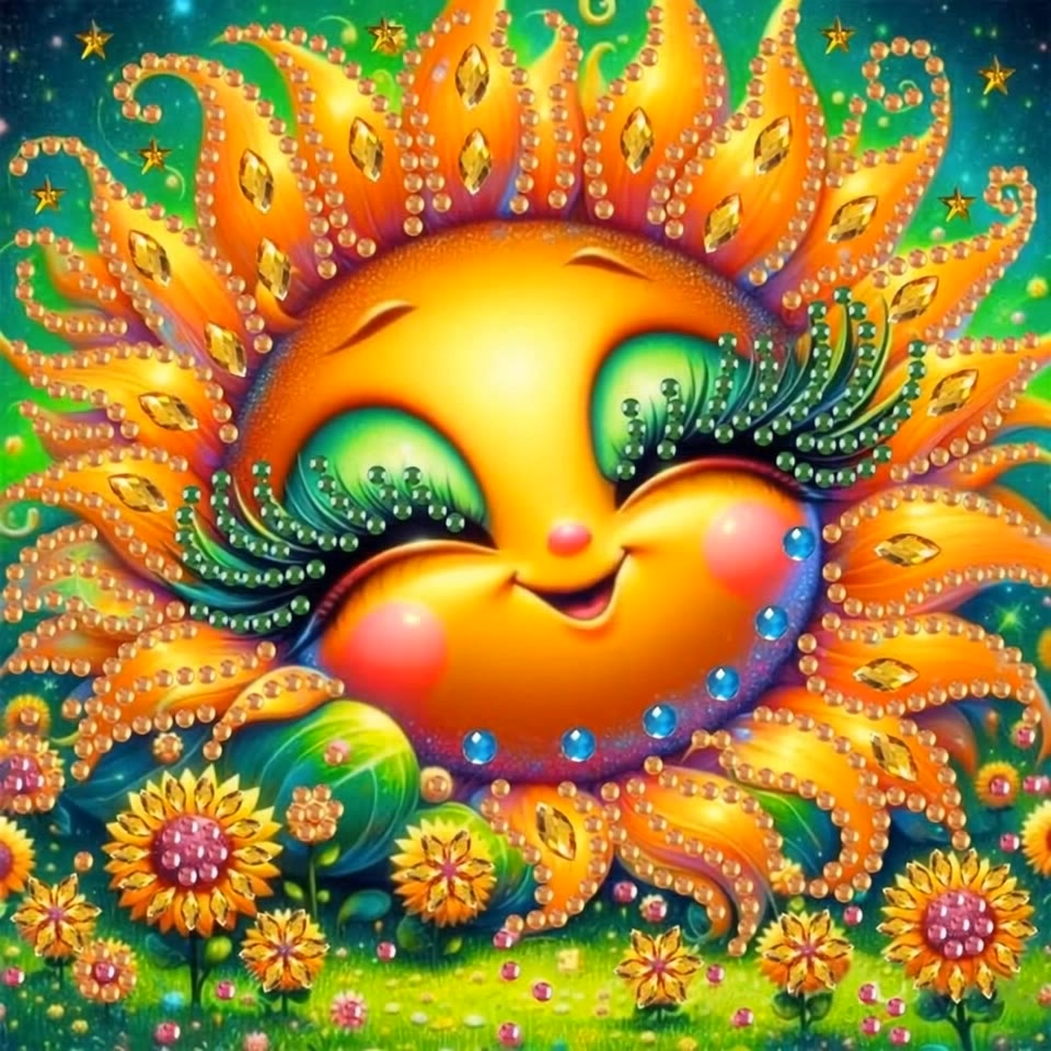 A joyful sunflower - joyful ai AI video