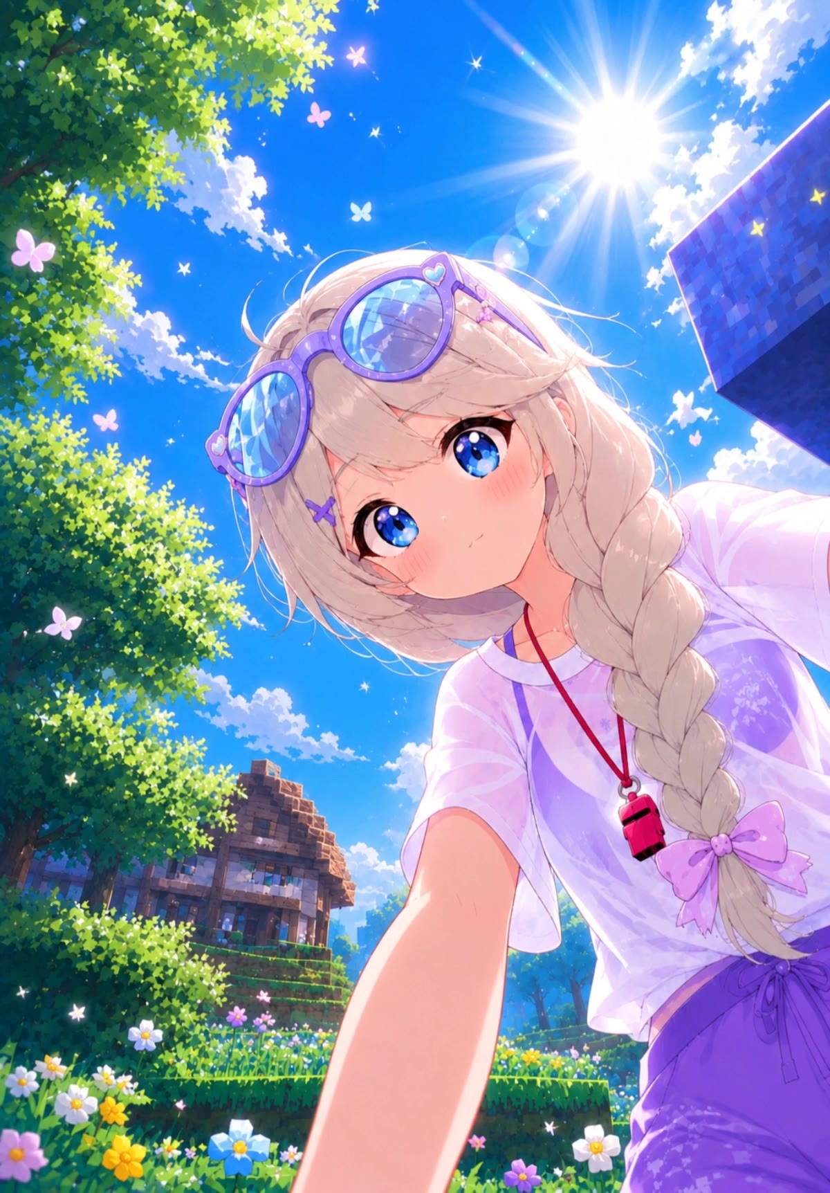 Kling AI work 314361124661750 - cute hairstyles anime AI video