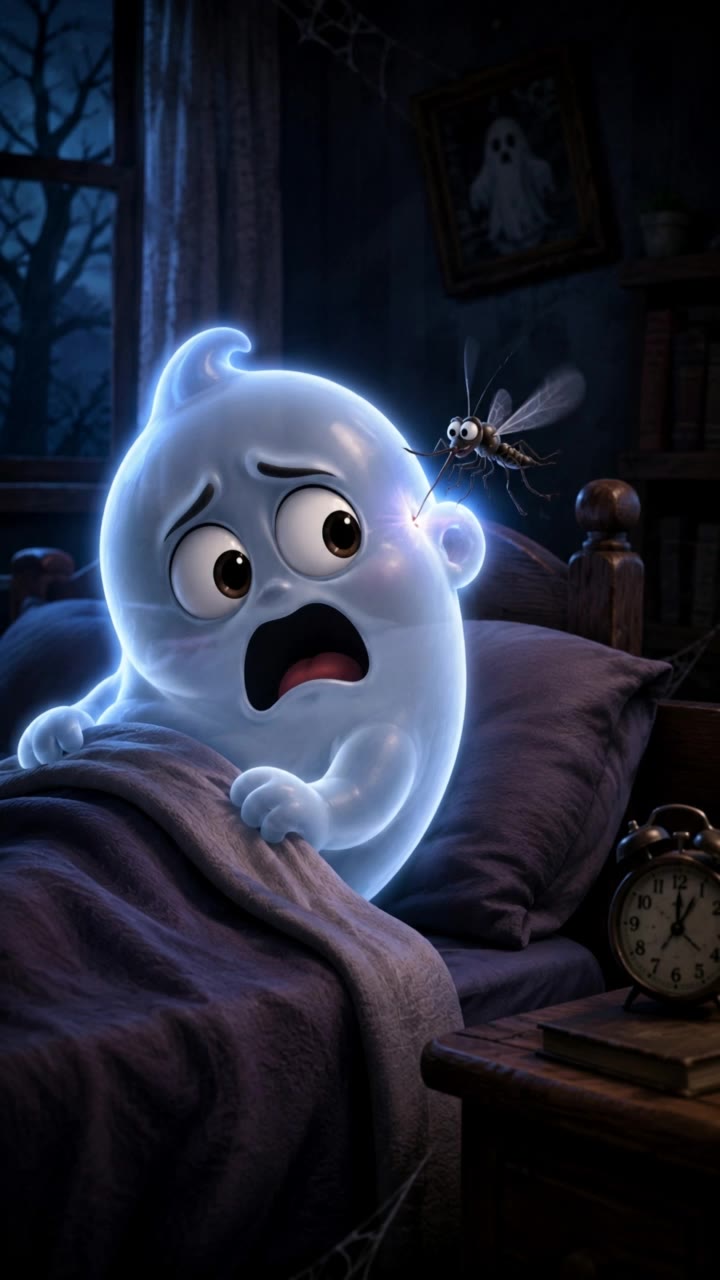 Kling AI work 318224358508367 - ghost image to video AI video