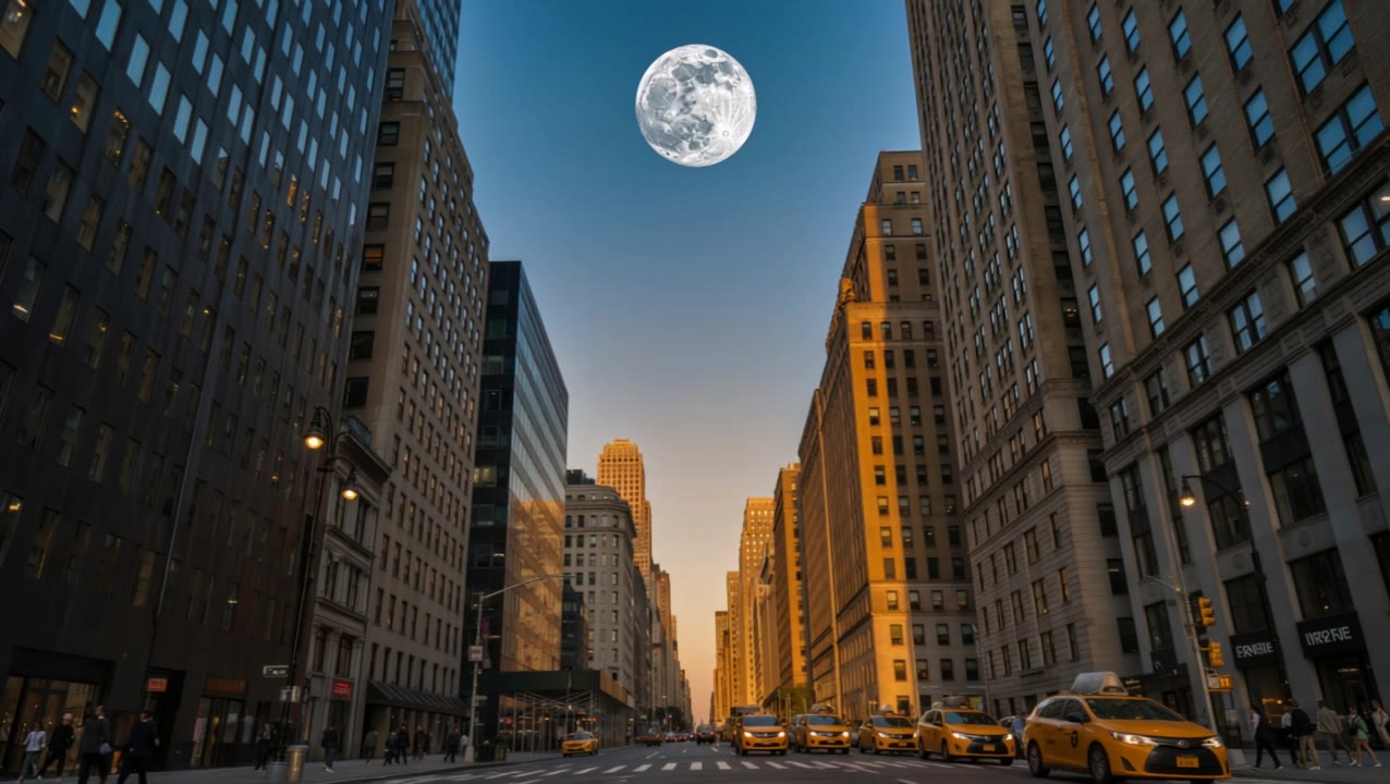 Kling AI work 311806414618977 - moon ai effect AI video
