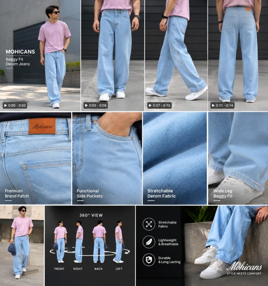 mochinas pant mens - men's low fade AI video