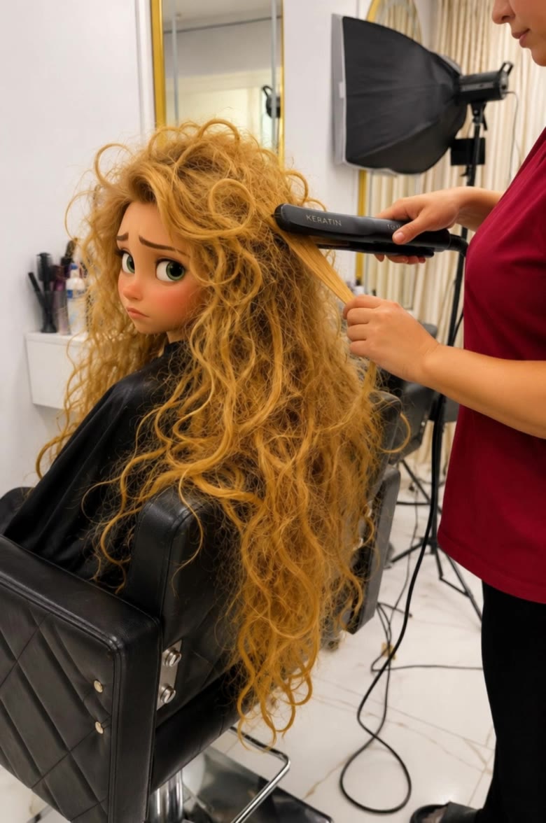 Kling AI work 314044254667694 - gents hair salon AI video