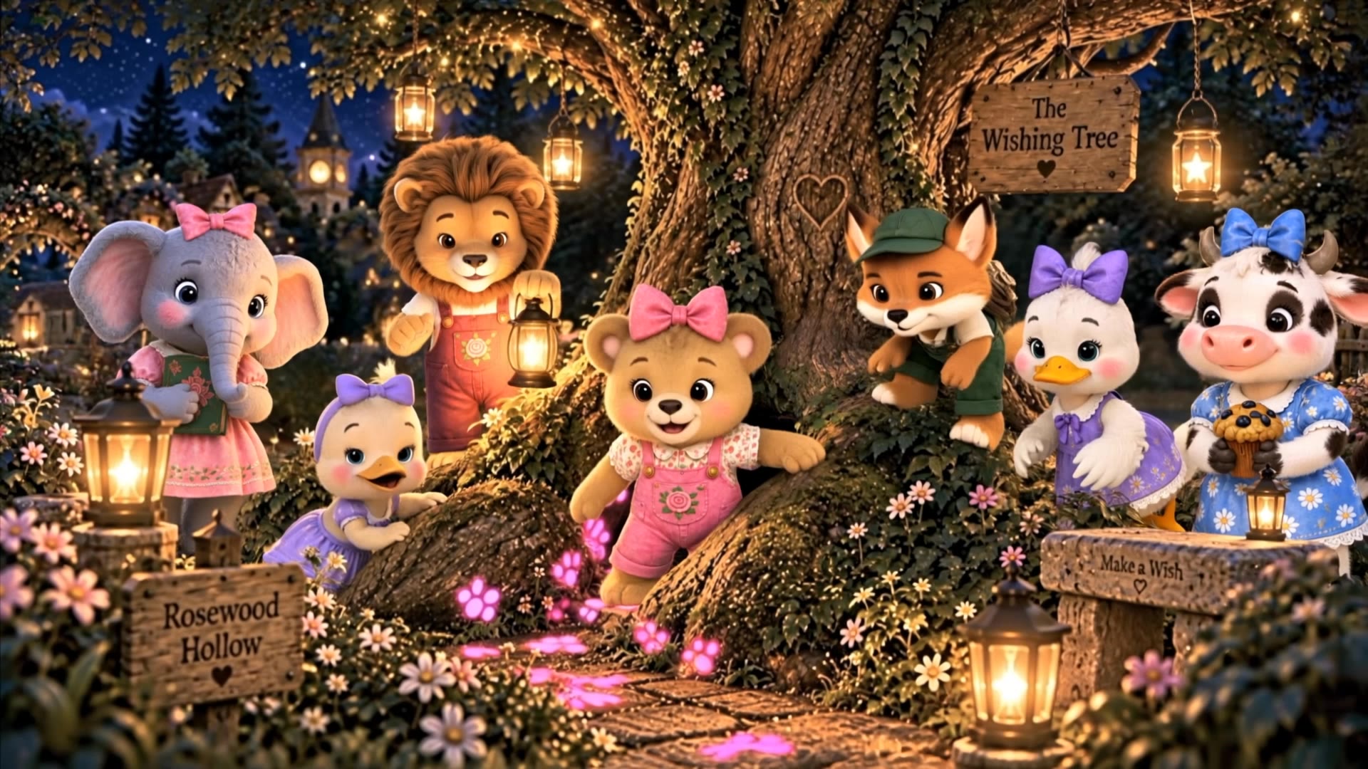 Kling AI work 321391494652424 - cast of characters AI video