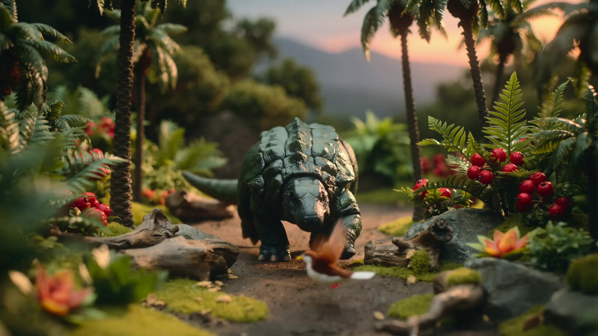 Miniature style - image style AI video
