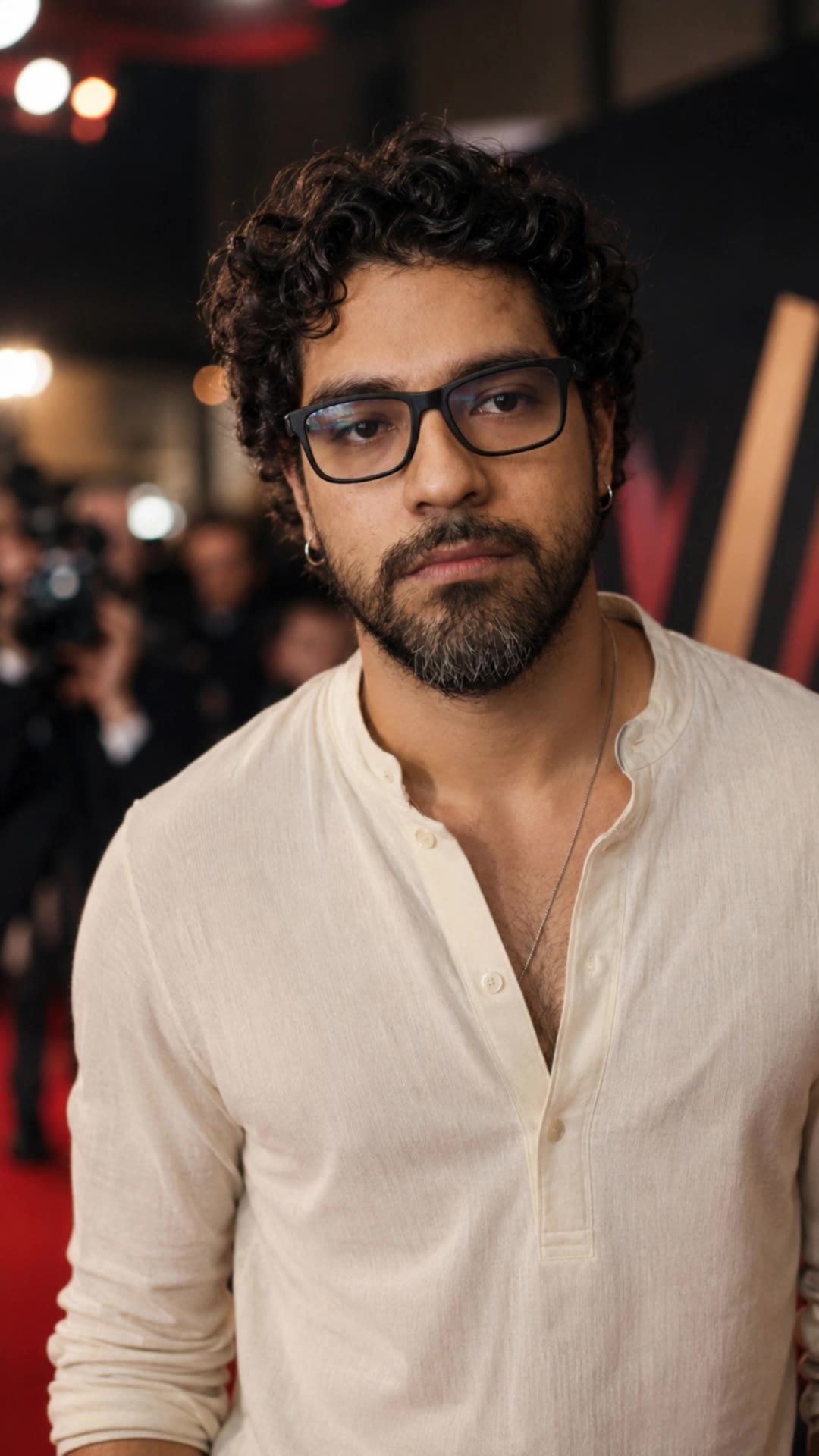 Actor Walks Red Carpet Elegantly - ai celebrities AI video