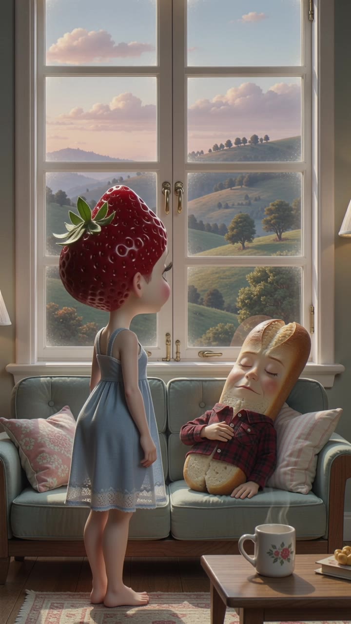 Kling AI work 306930578302213 - female characters cartoon AI video