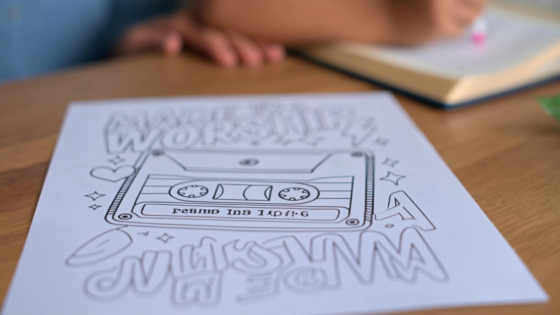 Kling AI work 317499848660739 - AI Coloring Page Generator AI video