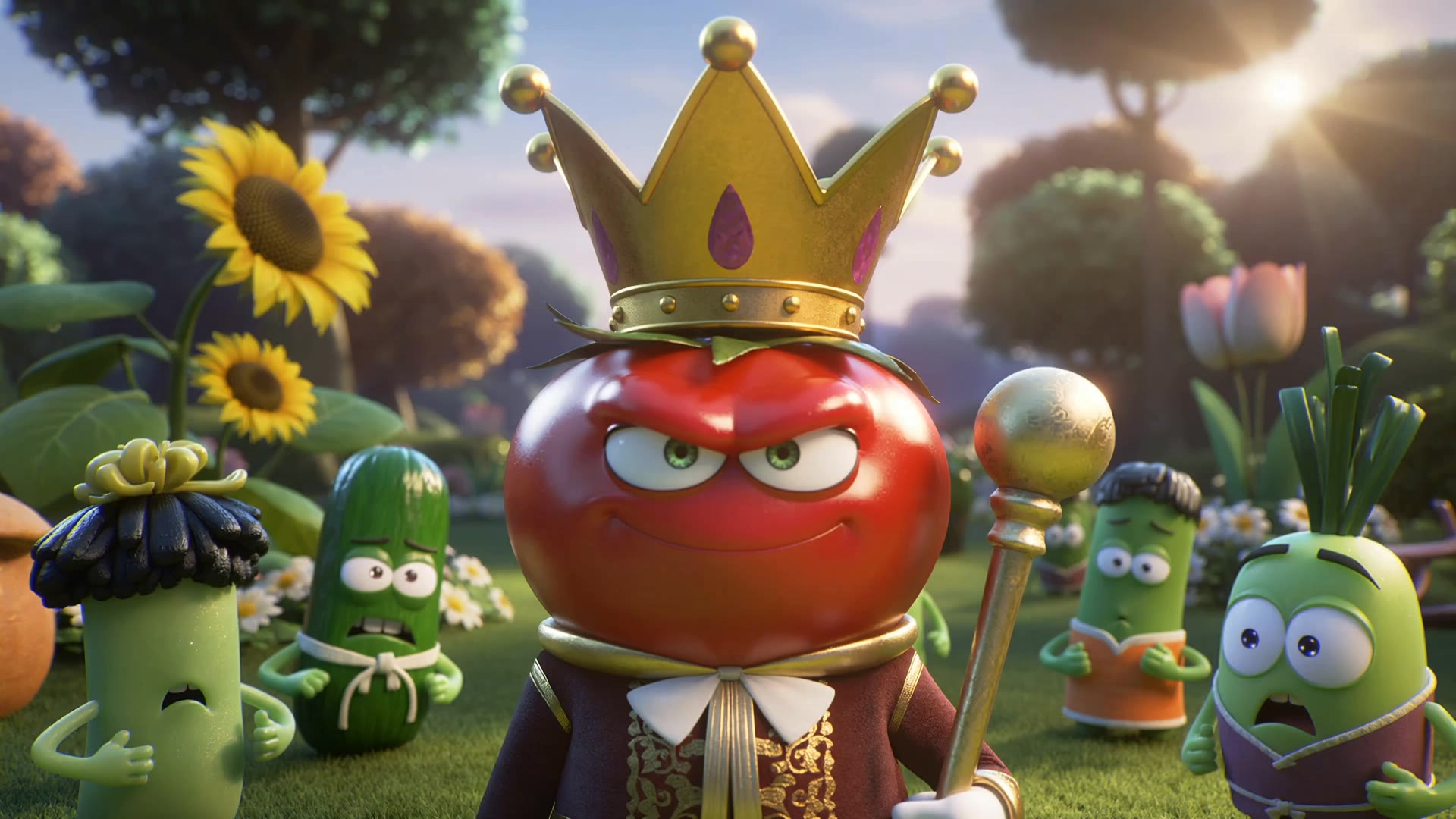 Tomato king - magic youtube thumbnail AI video