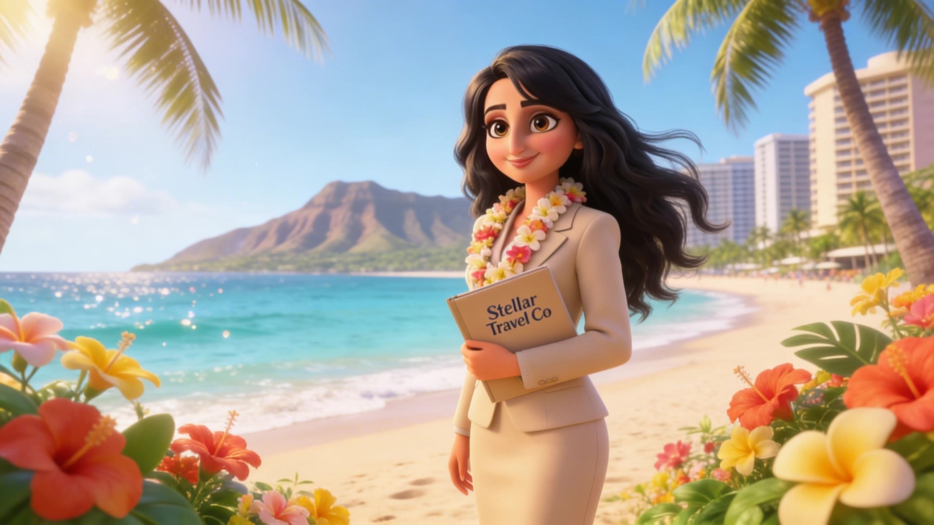 Animated Short Film in Disney-Pi - animated camera AI video