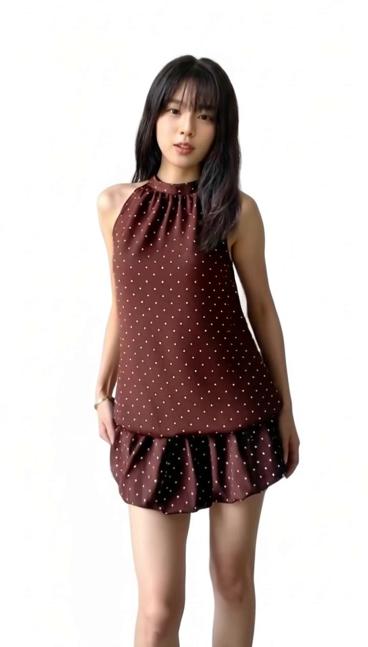 Kling AI work 315379732501103 - side swept curtain bangs AI video