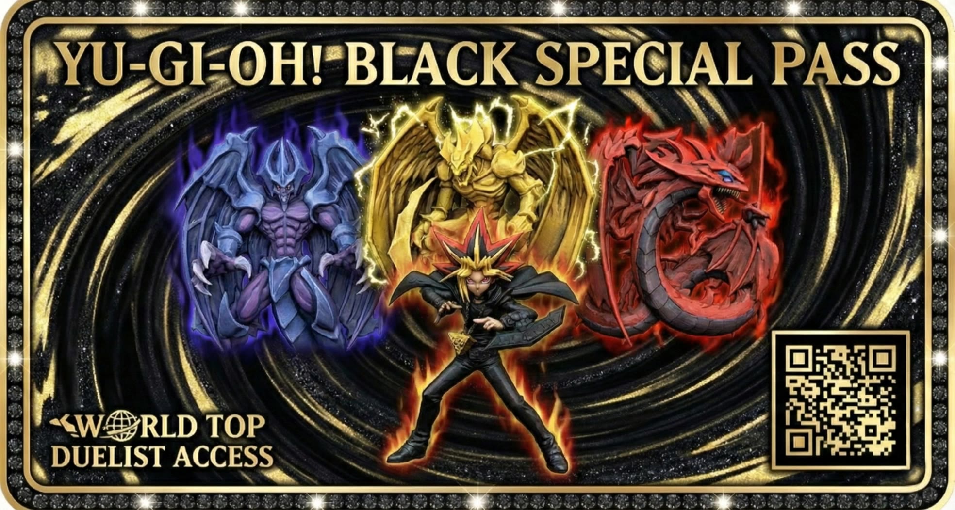 Black ticket YuGiOh - black ai generator AI video
