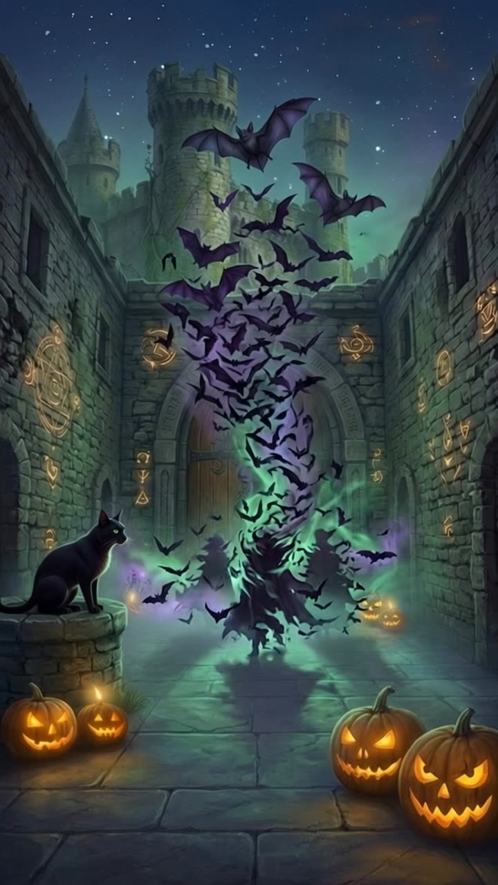 Halloween - ai halloween images AI video