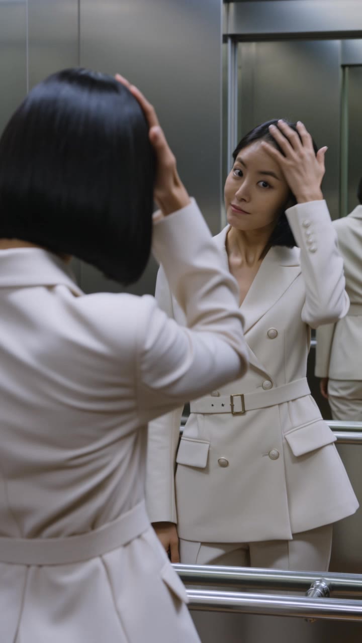 The Mirror Swapped Me - body swapped AI video