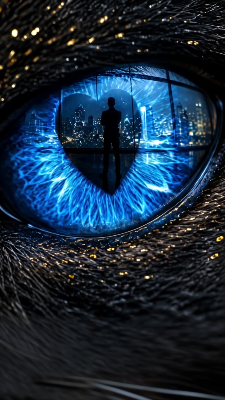Kling AI work 312456800613948 - eye reference photo AI video