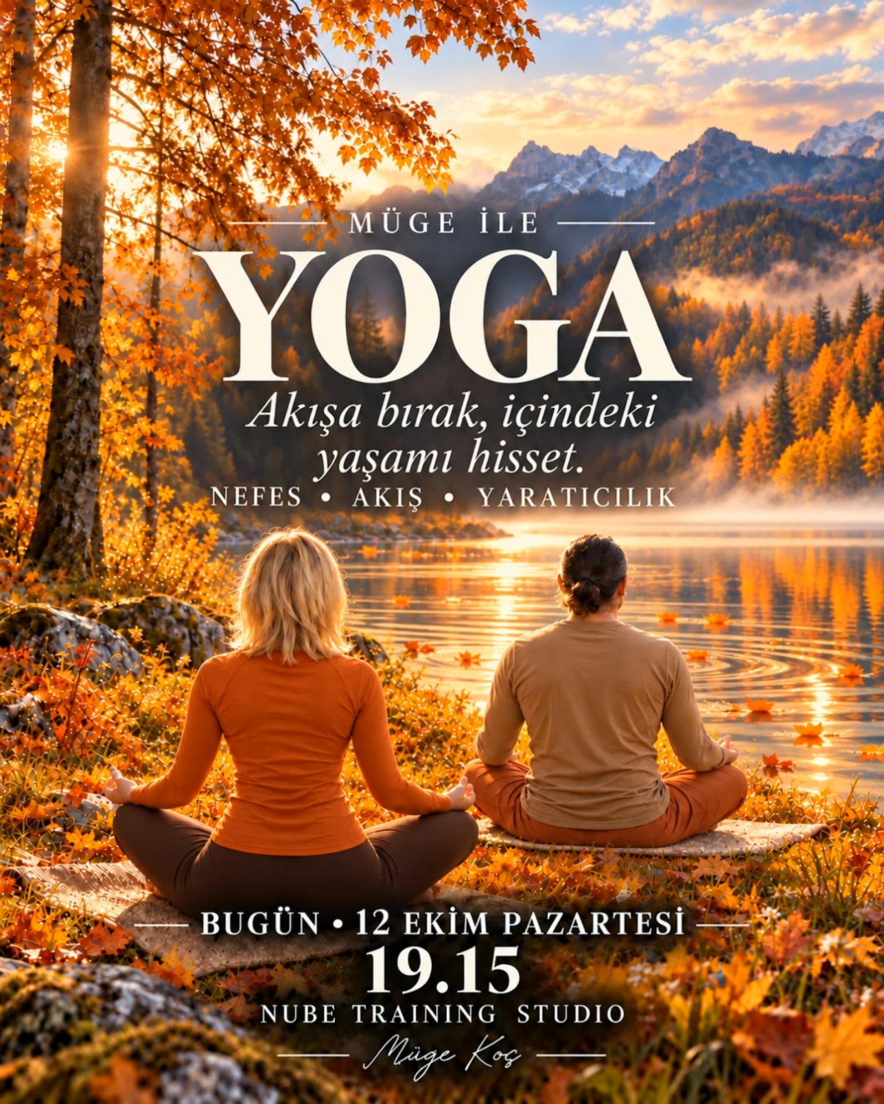 Müge Yoga Flow - ggogle flow AI video