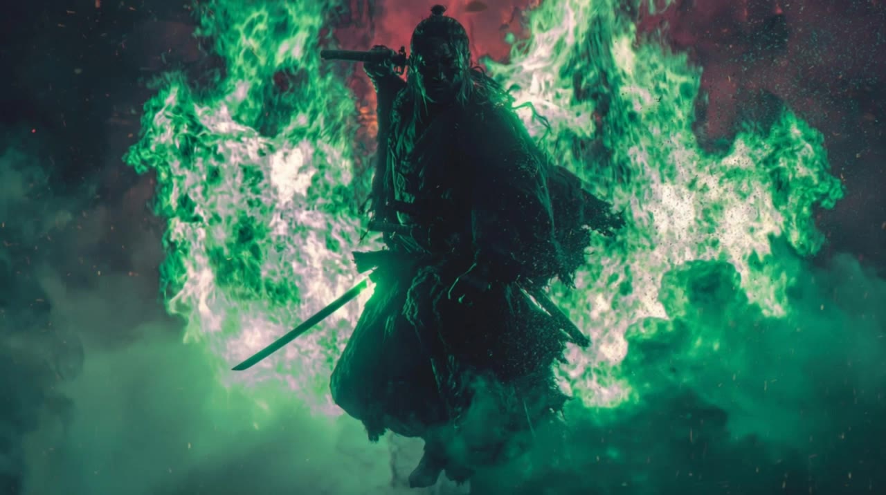 samurai - samurai animation AI video