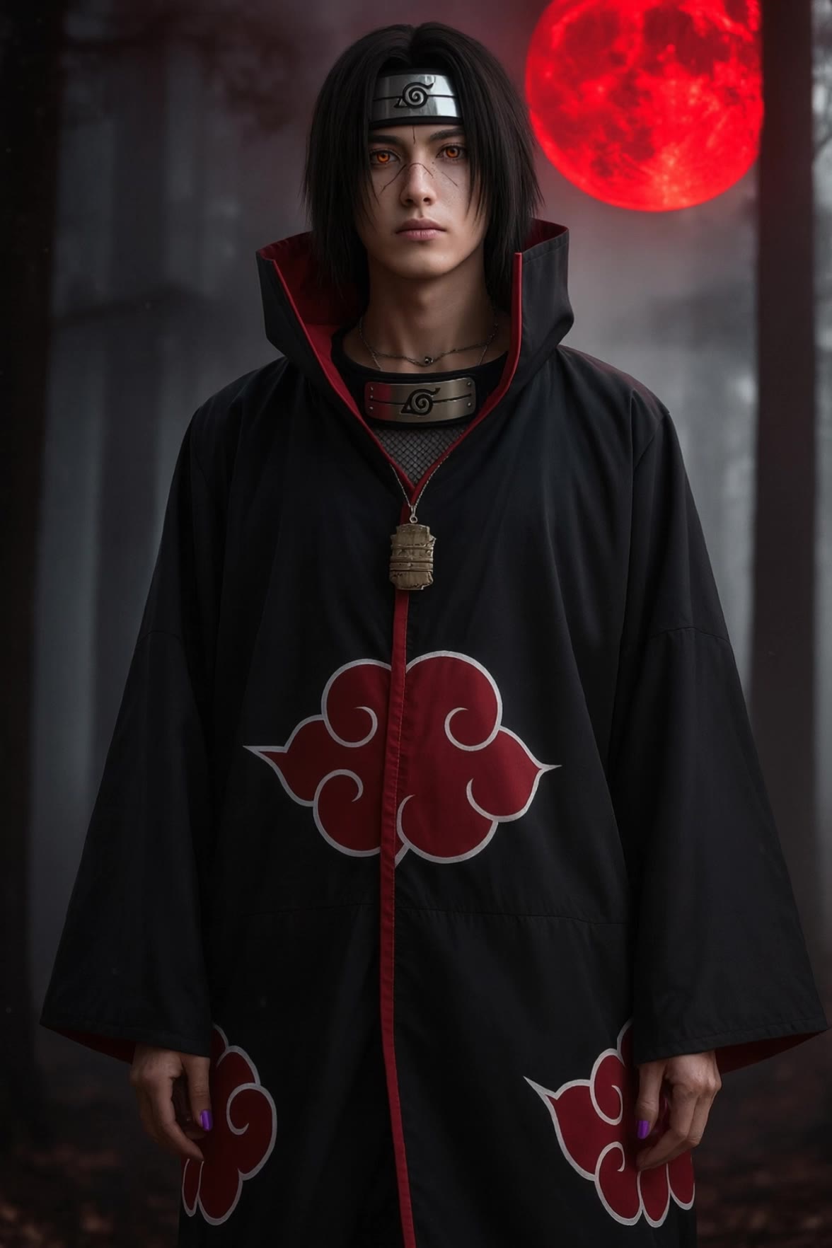 Kling AI work 296163872526117 - uchiha eyes AI video