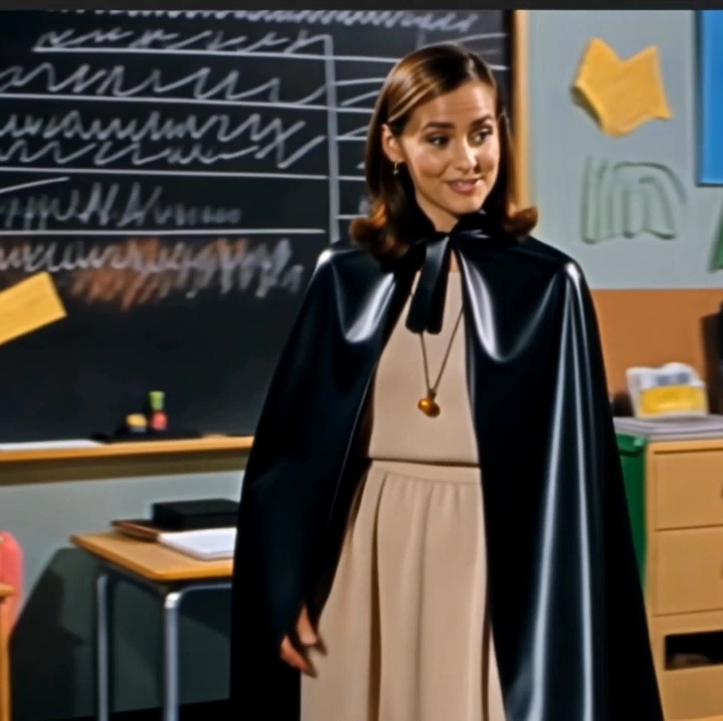 Kling AI work 321923619661608 - bright and shiny latex AI video
