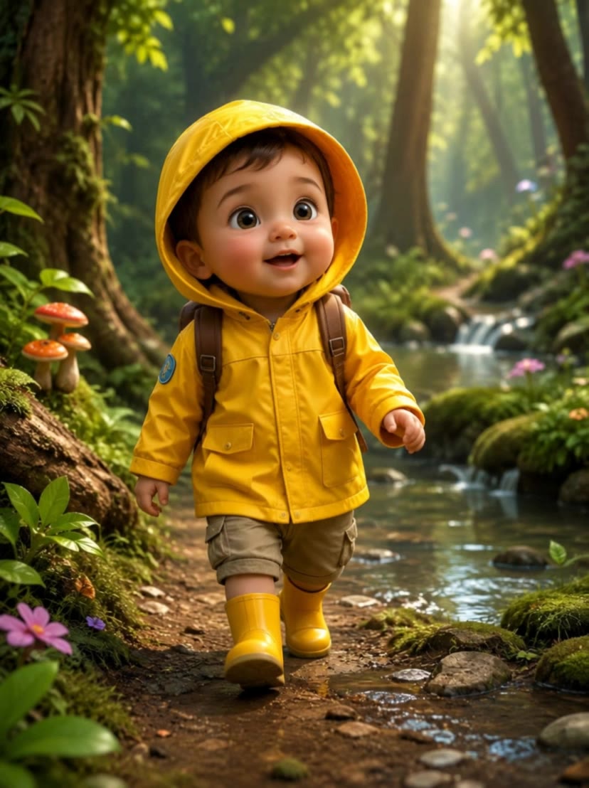 Kling AI work 313627701667073 - trẻ em ai animation AI video
