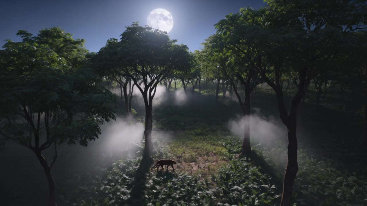 Kling AI work 316781863525355 - tiger scene AI video
