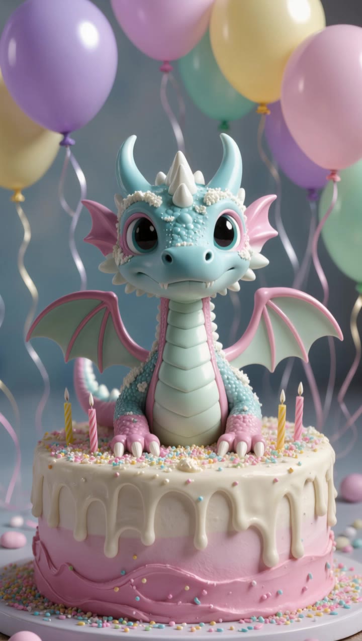 Happy Birthday - happy birthday animation AI video