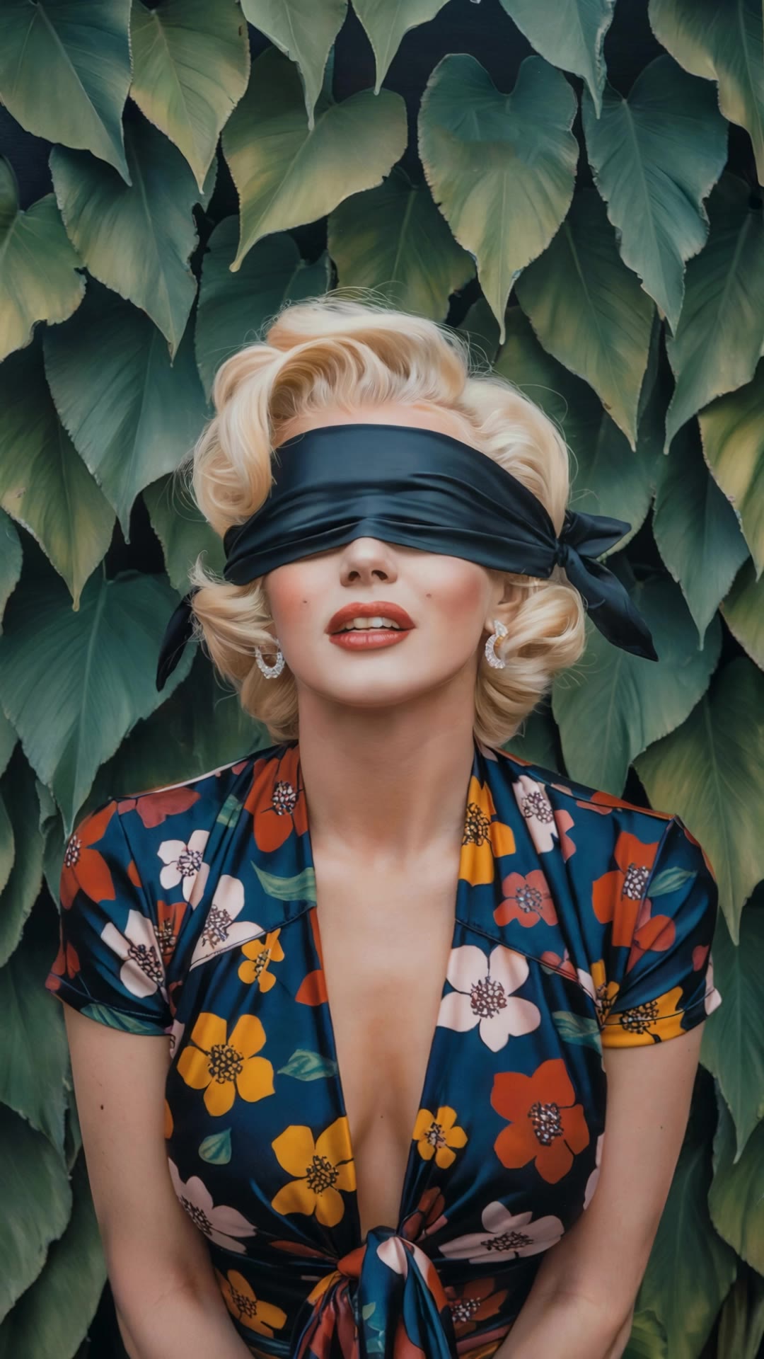 woman with blonde wavy hair - what would i look like blonde hair AI video