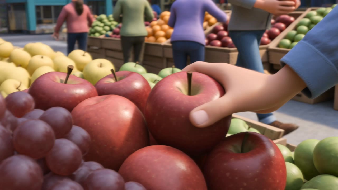 fruit interesting ai shorts - fruit kling ai wallpaper AI video
