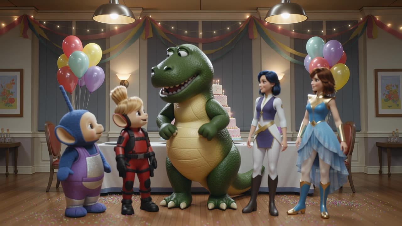 Birthday - free animated happy birthday gif AI video