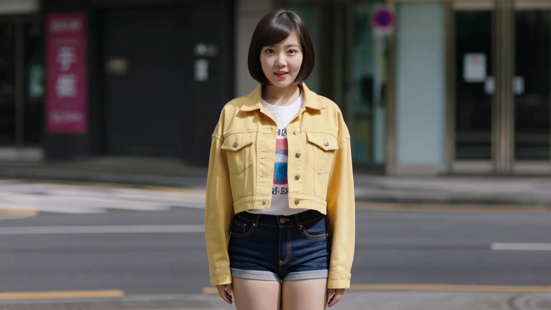 Tiktokダンスを踊っている女の子 - easy tiktok dances AI video