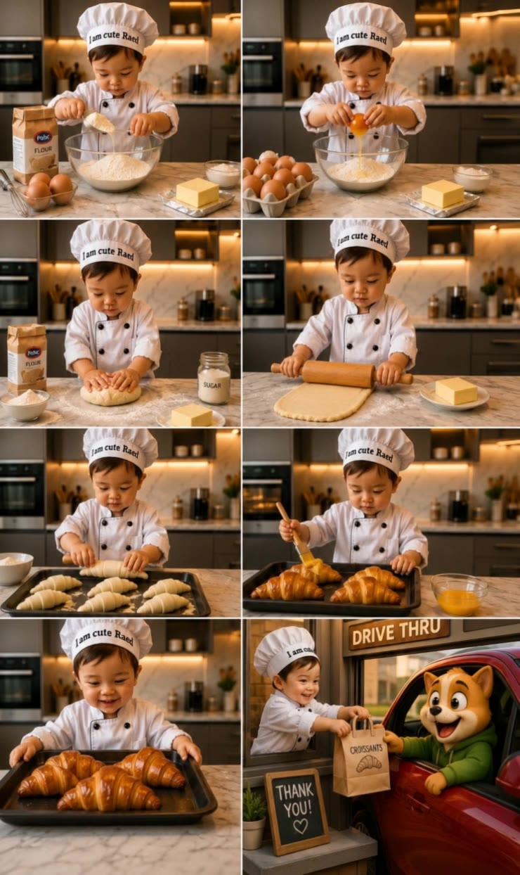 Kling AI work 313661633668702 - how to make a montage of pictures AI video