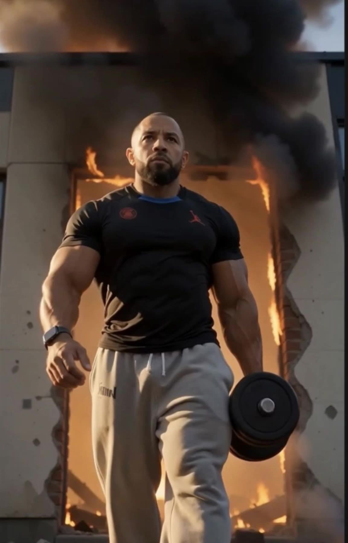 Kling AI work 313710910522049 - fitness wallpaper AI video