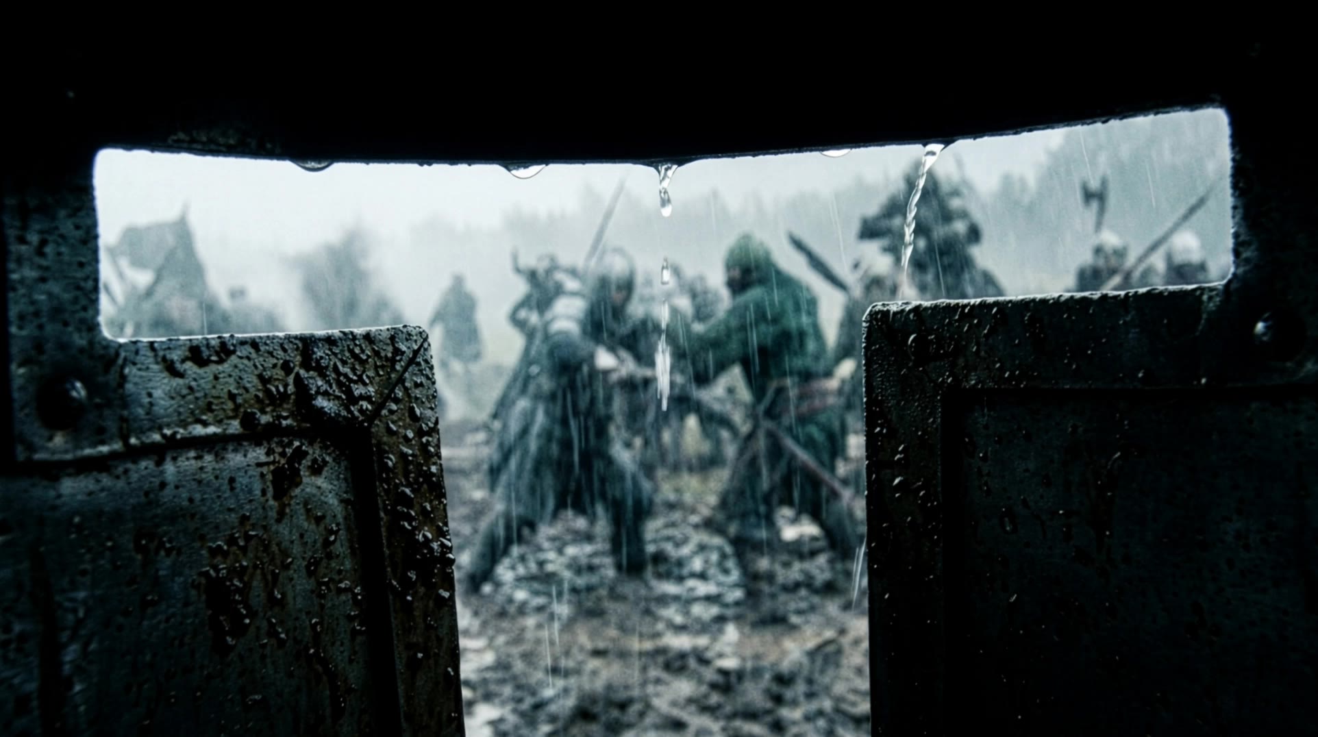 Soldiers POV - pov poster design AI video
