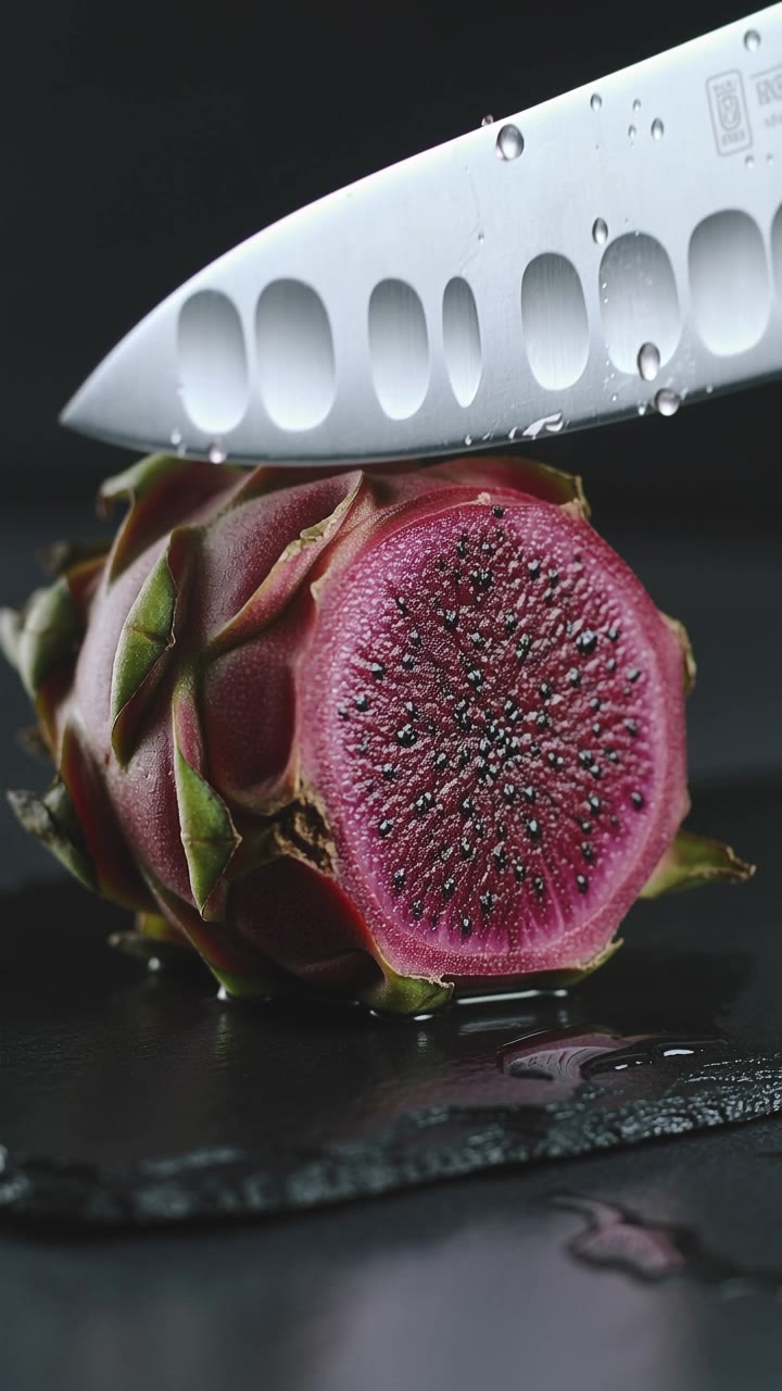 ASMR fruit cutting - fruit kling ai wallpaper AI video