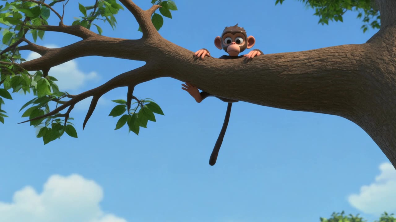 Kling AI work 317097027520931 - monkey style AI video