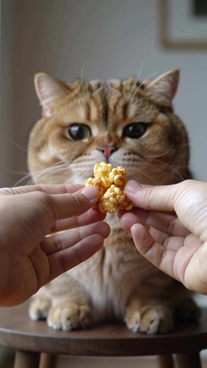 Kling AI work 307079278538151 - crack popcorn AI video