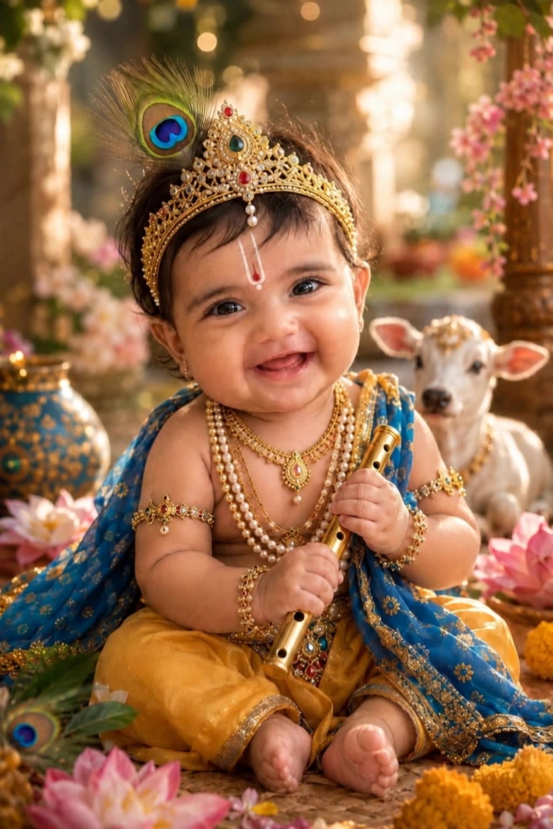 Kling AI work 315164841525180 - krishna lipsync AI video