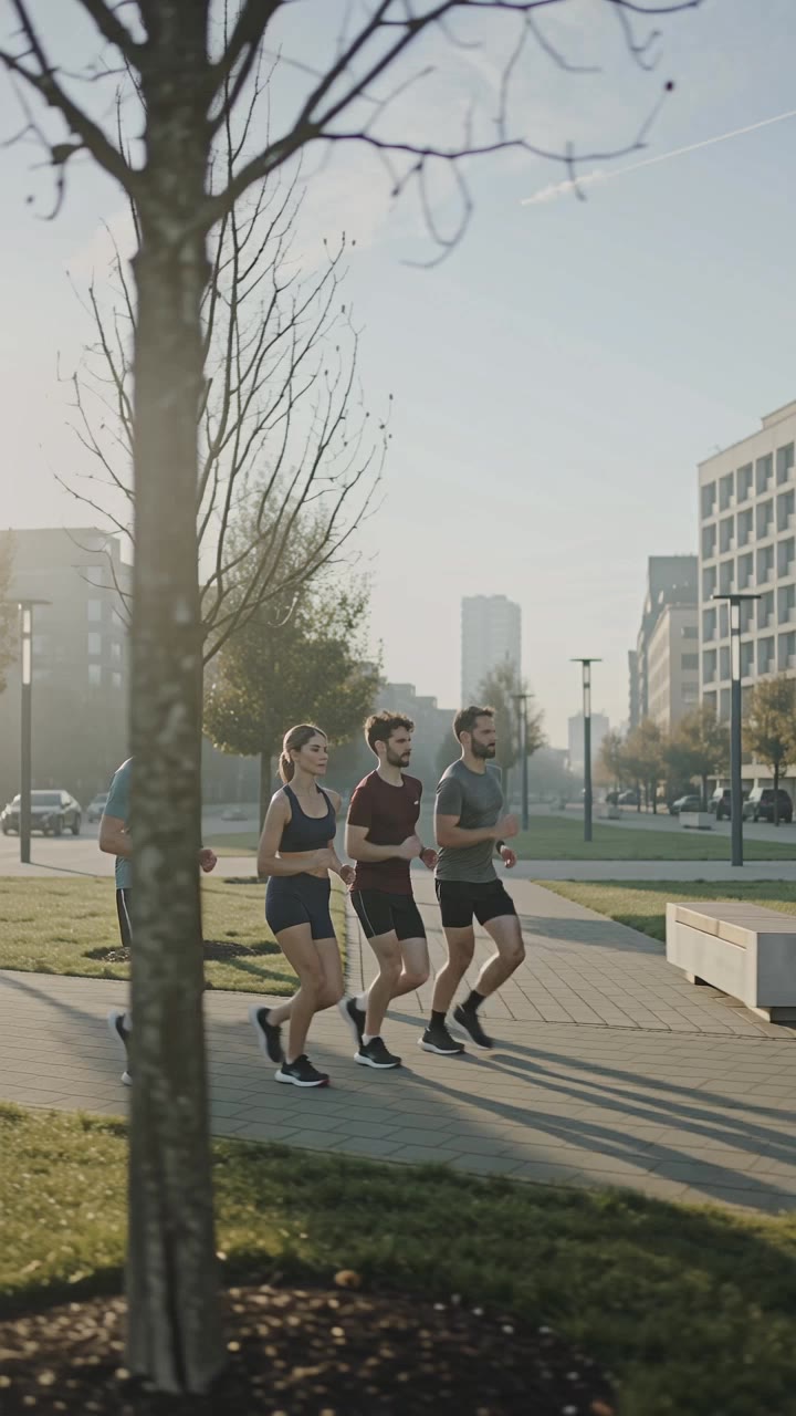 Urban Running Club – IA Video - club image to video AI video
