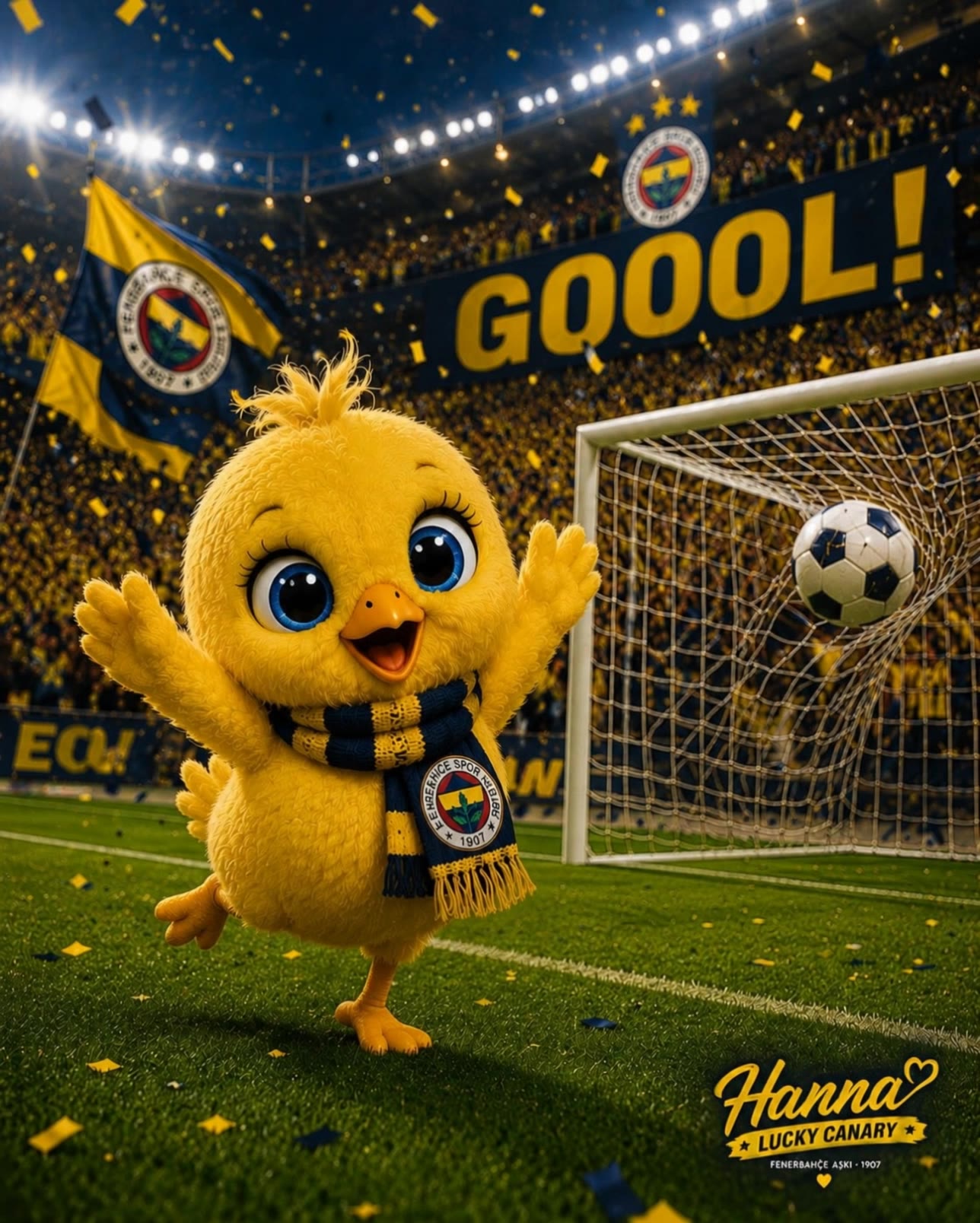 Kling AI work 317049194505014 - football fans celebration AI video