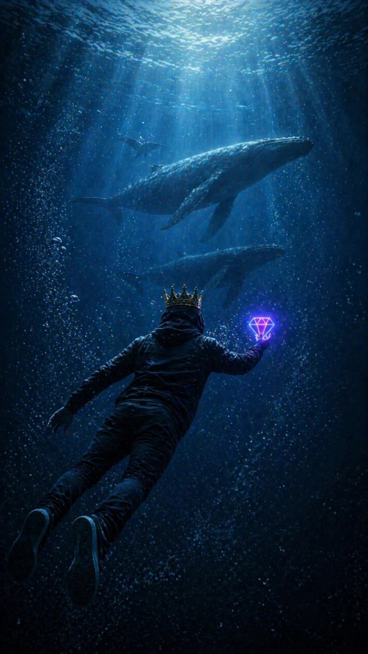 whale - whale desktop wallpaper AI video