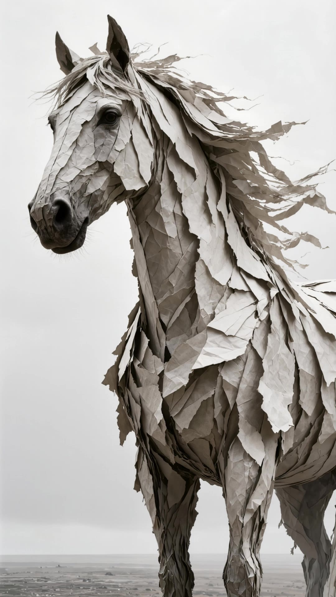 Kling AI work 300623524524641 - torn paper edge AI video