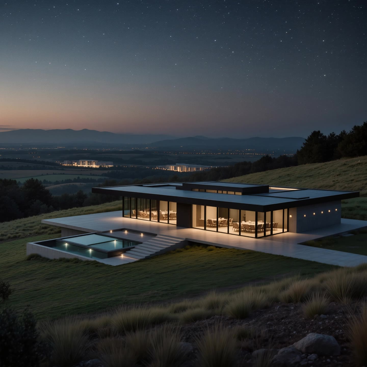 Modern house Timelapse - timelapse kling ai AI video