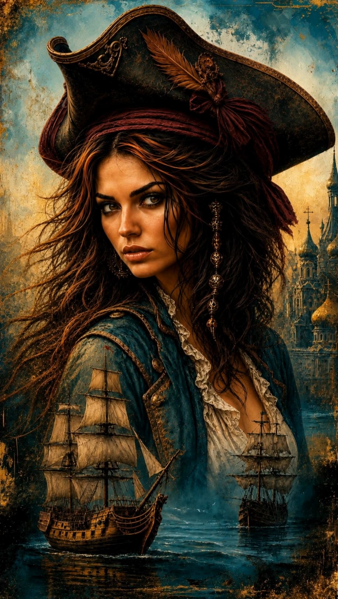 Kling AI work 319156781522709 - copper dark hair AI video