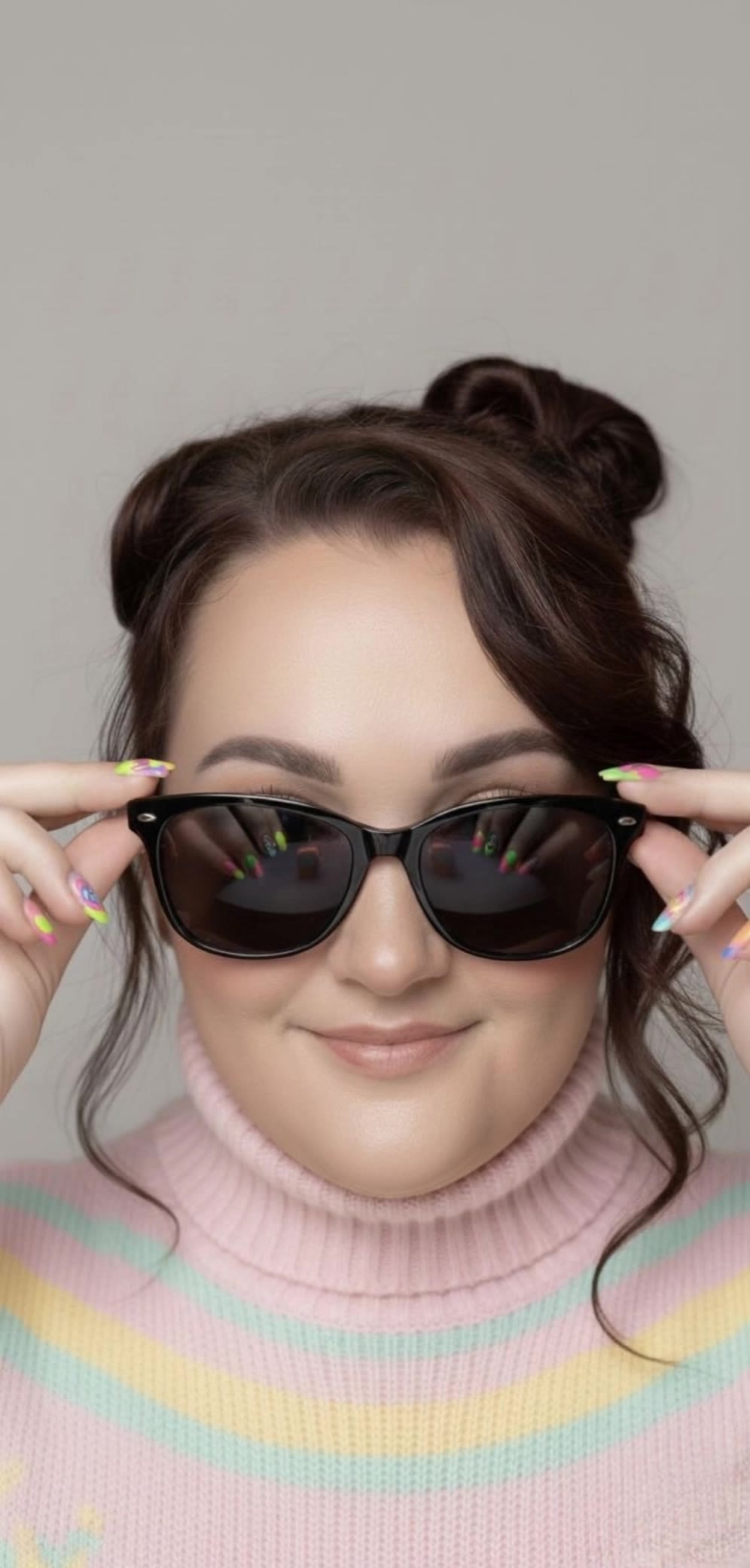 Kling AI work 299428521508758 - sunglasses template AI video