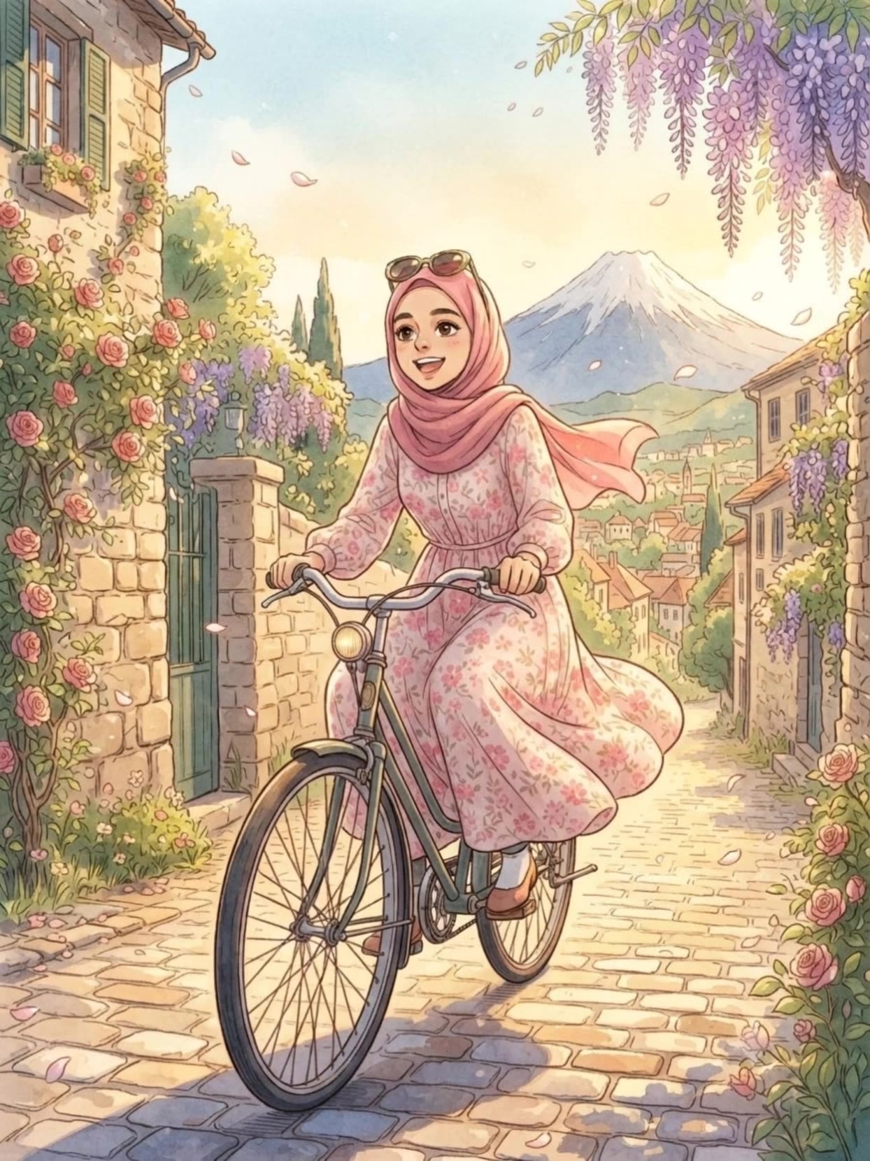Kling AI work 316516765660057 - studio ghibli gif AI video